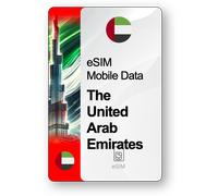 eSIM Internet Gli Emirati Arabi Uniti, valido 30 giorni, traffico 20 GB
