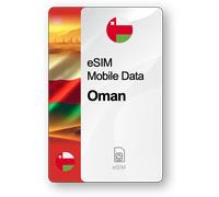eSIM Internet Oman, valido 30 giorni, traffico 20 GB