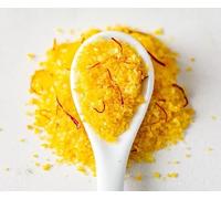 Esir Miscela di sale con fili o polvere di zafferano Tocco gourmet ideale per tutti i tipi di piatti 95 g (Pack of 3, Zafferano)