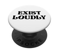 Esistere ad alta voce PopSockets PopGrip Adesivo