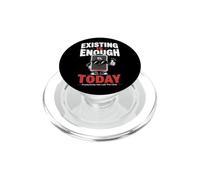 Esistere Basta Batteria Divertente PopSockets PopGrip per MagSafe