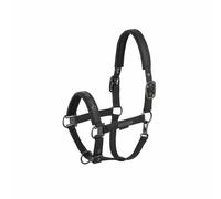 Eskadron Cavezza in finta pelle Double Pin Black Platinum 2025, taglia: P1