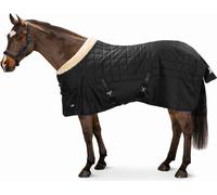 ESKADRON Coperta per la Stalla ZETA Faux Fur 100 g, Black - 155 cm