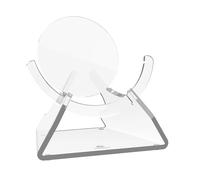 esktop - Supporto da scrivania in acrilico per mini altoparlante Google Nest, supporto per altoparlante (trasparente)