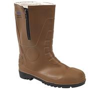 Eskubi 9287 - Avviare ingegnere marrone coppia, 1/2 poli, fodera interna, chiusura c/cerniera # 39