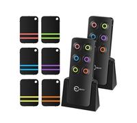 Esky Cerca Chiavi con Trasmettitore RF di backup extra, Localizzatore di articoli RF Senza Fili Supporto Localizzatore di Oggetti con Telecomando, 2 Trasmettitori RF e 6 Ricevitori