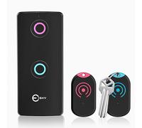 Esky Trova Chiavi, Versione Slim Localizzatore Chiavi LED Trasmettitore Wireless Localizzatore per Chiavi con 2 Ricevitori RF Localizzatore per Animali Domestici Chiavi o Portafogli una Buona