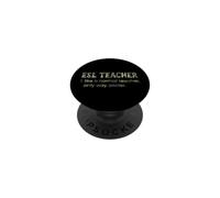 ESL Teacher Like A Normal Teacher Only Way Cooler Dizionario PopSockets PopGrip Adesivo