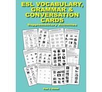 Paul Joseph Hamel ESL Vocabulary, Grammar & Conversation Cards (Tascabile)