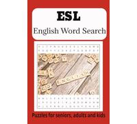 ESL Word Search Puzzle Book: Word Searches with Easy to Read Print about ESL, English as Second Language, English Language Book and More | 6x9 inches, ... for vacations, Holidays and Free Time