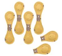 Eslifey 6 segnalibri magnetici a forma di orso, in pelle, accessori per studenti, insegnanti, lettura
