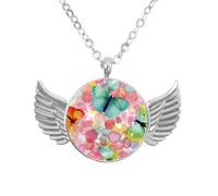 Eslifey 6 segnalibri magnetici ad acquerello, a forma di farfalla, in pelle, accessori per libri, per studenti, insegnanti e letture