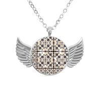 Eslifey 6 segnalibri magnetici, blu e bianco, ornati con motivo mandala floreale, in pelle, accessori per libri, studenti, insegnanti, lettura