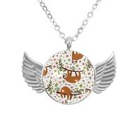 Eslifey 6 segnalibri magnetici, graziosi bradipi su albero, fiori, rami, segnalibro in pelle, accessori per libri, per studenti, insegnanti, lettura