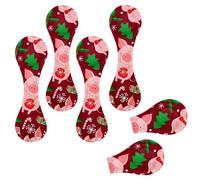 Eslifey 6 segnalibri magnetici, graziosi maiali rosa, segnalibro in pelle, accessori per libri, studenti, insegnanti, lettura