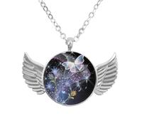 Eslifey 6 segnalibri magnetici, gru sotto il monte Fuji, in pelle, accessori per libri, per studenti, insegnanti e letture, 1.77x1.3in/45x33mm, Vetro