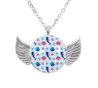 Eslifey 6 segnalibri magnetici, marina, sirena, pesce, segnalibro in pelle, accessori per libri, per studenti, insegnanti, lettura
