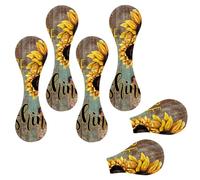 Eslifey 6 segnalibri magnetici, You are My Sunshine, girasoli, segnalibro in pelle, accessori per libri, per studenti, insegnanti e letture