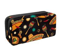 Eslifey Astuccio per matite, bottiglie di vino e bevande, colorato, stile pop art, grande capacità, astuccio per cancelleria e penne, Multicolore 10., 2.3x8.2x3.9in/6x21x10cm, Beauty Case