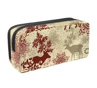 Eslifey Astuccio per matite, bottiglie di vino e bevande, colorato, stile pop art, grande capacità, astuccio per cancelleria e penne, Multicolore 3, 2.3x8.2x3.9in/6x21x10cm, Beauty Case