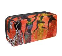 Eslifey Astuccio per matite, con scritta in inglese "Around the World on Bike", grande capacità, astuccio per cancelleria, Multicolore 9, 2.3x8.2x3.9in/6x21x10cm, Beauty Case