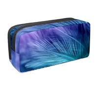 Eslifey Astuccio per matite, fiori di camomilla, grande capacità, astuccio per cancelleria, portapenne, Multicolore 4., 2.3x8.2x3.9in/6x21x10cm, Beauty Case