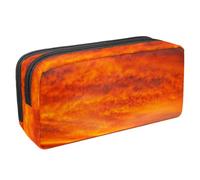 Eslifey Astuccio per matite, grande capacità, astuccio per cancelleria, astuccio portapenne arancione cielo, Multicolore 1., 2.3x8.2x3.9in/6x21x10cm, Beauty Case
