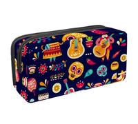 Eslifey Astuccio per matite, grande capacità, con lettere dell'alfabeto latino, astuccio per cancelleria e penne, Multicolore 7, 2.3x8.2x3.9in/6x21x10cm, Beauty Case