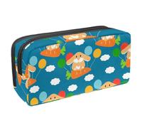Eslifey Astuccio per matite, grande capacità, con lettere dell'alfabeto latino, astuccio per cancelleria e penne, Multicolore 9, 2.3x8.2x3.9in/6x21x10cm, Beauty Case