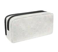 Eslifey Astuccio per matite, grande capacità, con lettere dell'alfabeto, Multicolore 2., 2.3x8.2x3.9in/6x21x10cm, Beauty Case