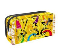 Eslifey Astuccio per matite, grande capacità, con lettere dell'alfabeto, Multicolore 8., 2.3x8.2x3.9in/6x21x10cm, Beauty Case
