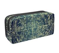 Eslifey Astuccio per matite, grande capacità, con lettere dell'alfabeto, Multicolore 9, 2.3x8.2x3.9in/6x21x10cm, Beauty Case
