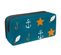 Eslifey Astuccio per matite, grande capacità, con scritta "Love is the Anchor", astuccio per cancelleria e penne, Multicolore 5., 2.3x8.2x3.9in/6x21x10cm, Beauty Case