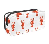 Eslifey Astuccio per matite, grande capacità, motivo: squalo pericoloso, astuccio per cancelleria, Multicolore 5., 2.3x8.2x3.9in/6x21x10cm, Beauty Case