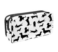 Eslifey Astuccio per matite, grande capacità, motivo: squalo pericoloso, astuccio per cancelleria, Multicolore 10., 2.3x8.2x3.9in/6x21x10cm, Beauty Case