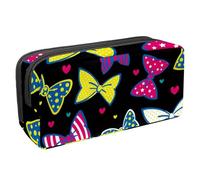 Eslifey Astuccio per matite, motivo a chiave d'amore colorato, grande capacità, astuccio per cancelleria e penne, Multicolore 6., 2.3x8.2x3.9in/6x21x10cm, Beauty Case
