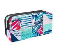 Eslifey Astuccio per matite, motivo astratto a rete con ragno a rete, grande capacità, astuccio per cancelleria, Multicolore 8., 2.3x8.2x3.9in/6x21x10cm, Beauty Case