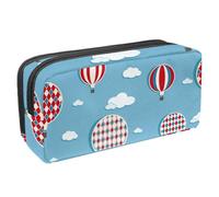 Eslifey Astuccio per matite, motivo con frutta estiva, anguria, kiwi, mele, limone, ananas, grande capacità, astuccio per cancelleria, Multicolore 6., 2.3x8.2x3.9in/6x21x10cm, Beauty Case