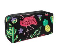 Eslifey Astuccio per matite, motivo floreale astratto caleidoscopio verde, grande capacità, astuccio per cancelleria, portapenne, Multicolore 10., 2.3x8.2x3.9in/6x21x10cm, Beauty Case