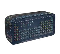 Eslifey Astuccio per matite, Parigi Torre Eiffel, grande capacità, astuccio per cancelleria e penne, Multicolore 3, 2.3x8.2x3.9in/6x21x10cm, Beauty Case