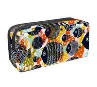 Eslifey Astuccio per matite, simpatico animale con gufo grande occhio rosso blu modello grande capacità astuccio astuccio cancelleria portapenne, Multicolore 5., 2.3x8.2x3.9in/6x21x10cm, Beauty Case