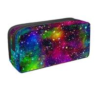 Eslifey Astuccio per matite, teschio messicano del giorno dei morti, motivo vintage, grande capacità, astuccio per cancelleria e penne, Multicolore 6., 2.3x8.2x3.9in/6x21x10cm, Beauty Case