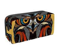 Eslifey Astuccio per matite, uccellino con Torre Eiffel di Parigi, grande capacità, astuccio per cancelleria, portapenne, Multicolore 5., 2.3x8.2x3.9in/6x21x10cm, Beauty Case