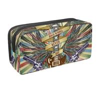 Eslifey Astuccio portamatite, astuccio per cancelleria e penne con elementi di nave e faro, grande capacità, Multicolore 6., 2.3x8.2x3.9in/6x21x10cm, Beauty Case