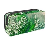 Eslifey Astuccio portamatite, grande capacità, astuccio per cancelleria, con fiori, natura, stagione, campo, Multicolore 1., 2.3x8.2x3.9in/6x21x10cm, Beauty Case