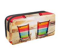 Eslifey Astuccio portamatite, grande capacità, con cuore italiano, astuccio per cancelleria, portapenne, Multicolore 6., 2.3x8.2x3.9in/6x21x10cm, Beauty Case