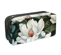 Eslifey Astuccio portamatite, grande capacità, con magnolie giganti, astuccio portapenne, Multicolore 2., 2.3x8.2x3.9in/6x21x10cm, Beauty Case