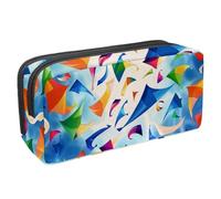 Eslifey Astuccio portamatite, grande capacità, con magnolie giganti, astuccio portapenne, Multicolore 7, 2.3x8.2x3.9in/6x21x10cm, Beauty Case