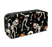 Eslifey Astuccio portamatite, motivo astronave con alieni ufo verde, grande capacità, astuccio per cancelleria e penne, Multicolore 4., 2.3x8.2x3.9in/6x21x10cm, Beauty Case