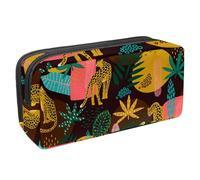 Eslifey Astuccio portamatite, nautico a vela con bussola, ruota, polipo, aragosta, pesce spada, grande capacità, astuccio per cancelleria, Multicolore 10., 2.3x8.2x3.9in/6x21x10cm, Beauty Case